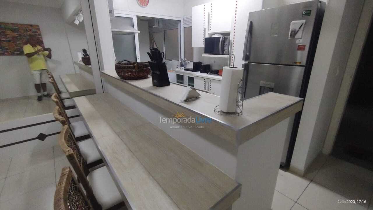 Apartamento para aluguel de temporada em Bertioga (Riviera de São Lourenço)