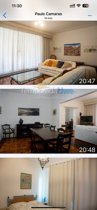 Apartamento para aluguel de temporada em Rio de Janeiro (Ipanema)