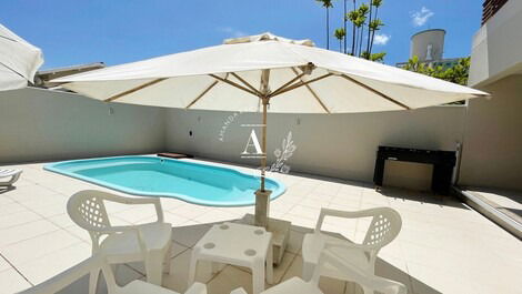 House 04 suites with pool for 12 people Canto Grande beach