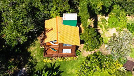 Chalet on a farm close to the beaches in the north of the island.