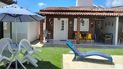 Casa Amueblada en Condominio en la Frontera de Praia dos Carneiros