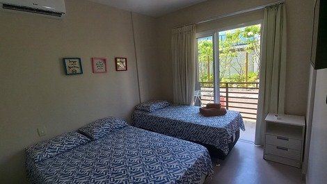 Encantador apartamento con vista al mar en Itacimirim