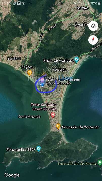 Apartment for vacation rental in Bombinhas (Mariscal)