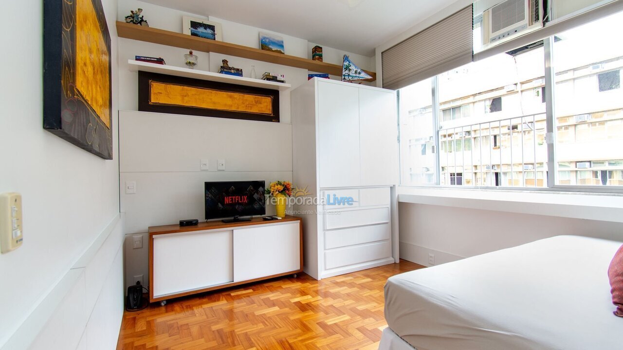 Apartamento para alquiler de vacaciones em Rio de Janeiro (Leme)