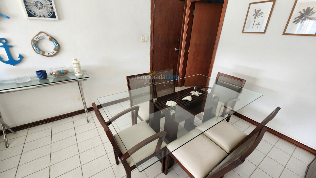 Apartment for vacation rental in Guarujá (Pitangueiras)