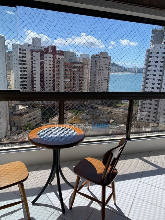 Apartment for vacation rental in Guarujá (Jardim Las Palmas Astúrias)