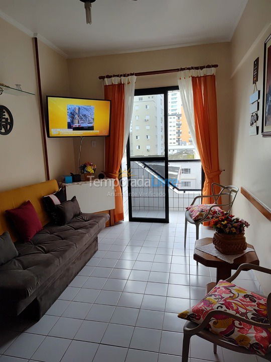 Apartment for vacation rental in Praia Grande (Canto do Forte)