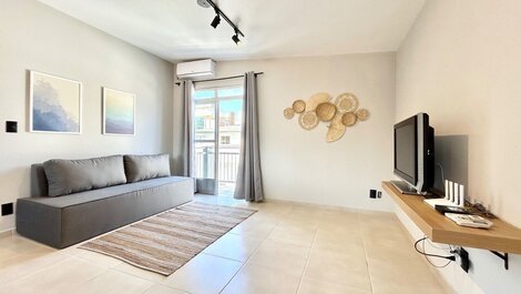 007- Apartamento com 2 dormitórios na praia de Bombas