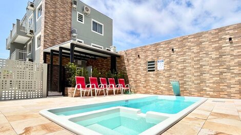 002- Apartamento monoambiente em lindo residencial com piscina na...
