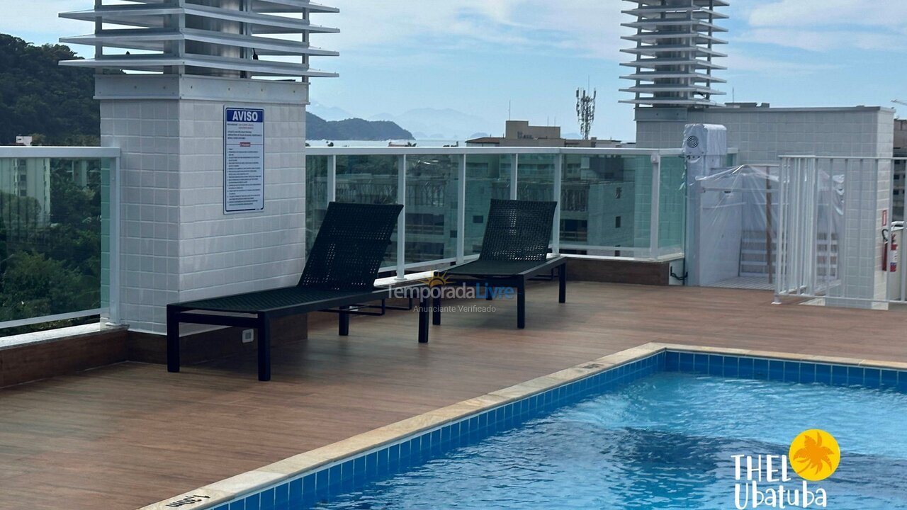 Apartment for vacation rental in Ubatuba (Toninhas)