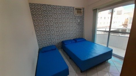 Lindo apartamento com Wi-Fi a 370m da Praia do Morro e do Marlim Azul