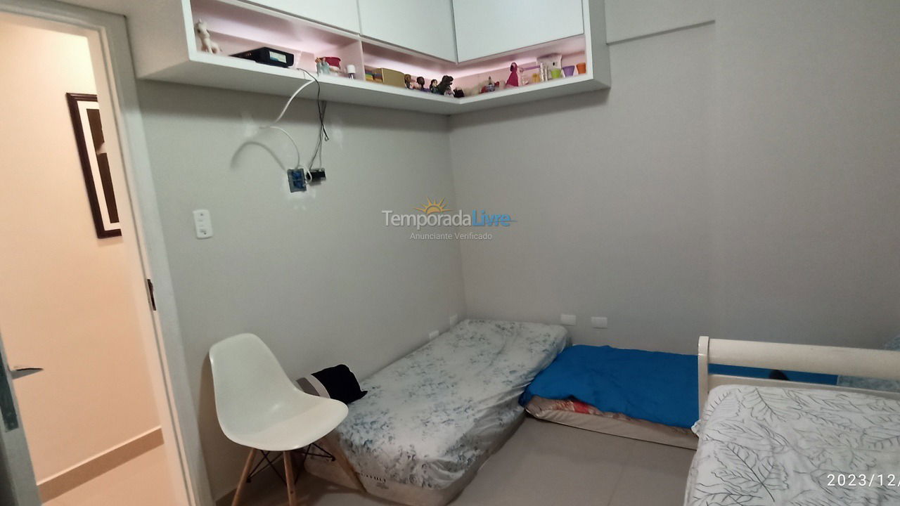 Apartment for vacation rental in Praia Grande (Canto do Forte)