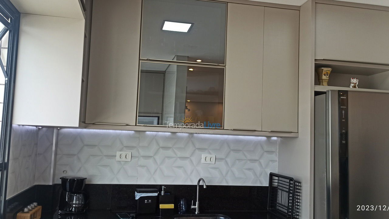 Apartment for vacation rental in Praia Grande (Canto do Forte)