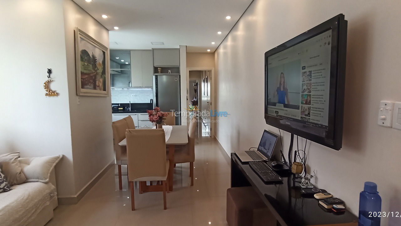 Apartment for vacation rental in Praia Grande (Canto do Forte)