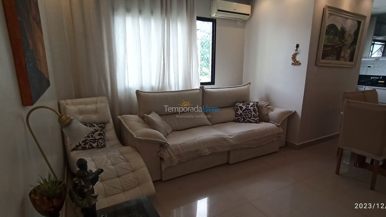 Apartment for vacation rental in Praia Grande (Canto do Forte)