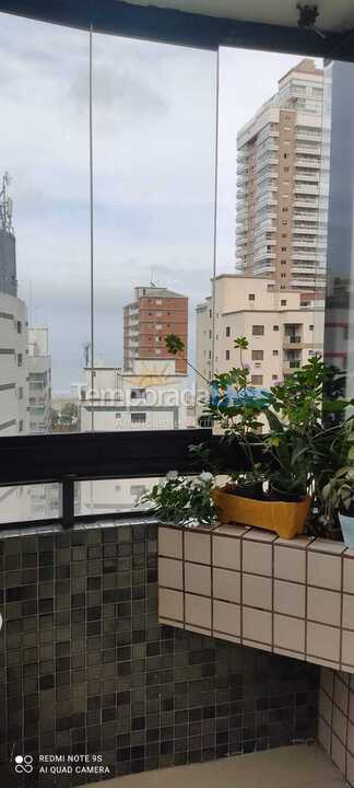 Apartment for vacation rental in Praia Grande (Canto do Forte)