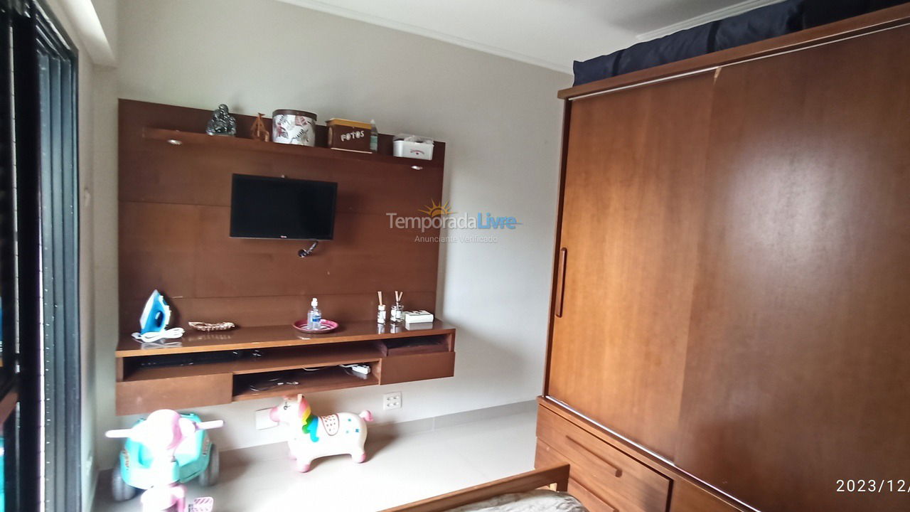 Apartment for vacation rental in Praia Grande (Canto do Forte)