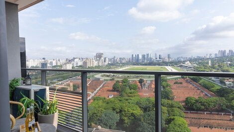 Impresionante vista, Piscina, Gimnasio, Jockey Club