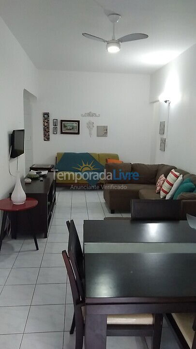 Apartamento para aluguel de temporada em Guarujá (Enseada)