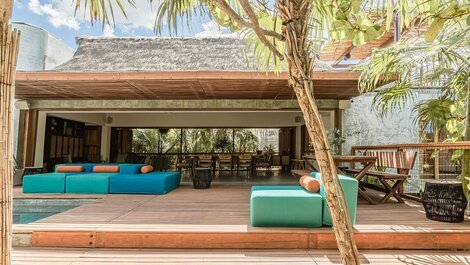 Tul010 - Fabulosa casa frente al mar con 360 vistas en Cancún