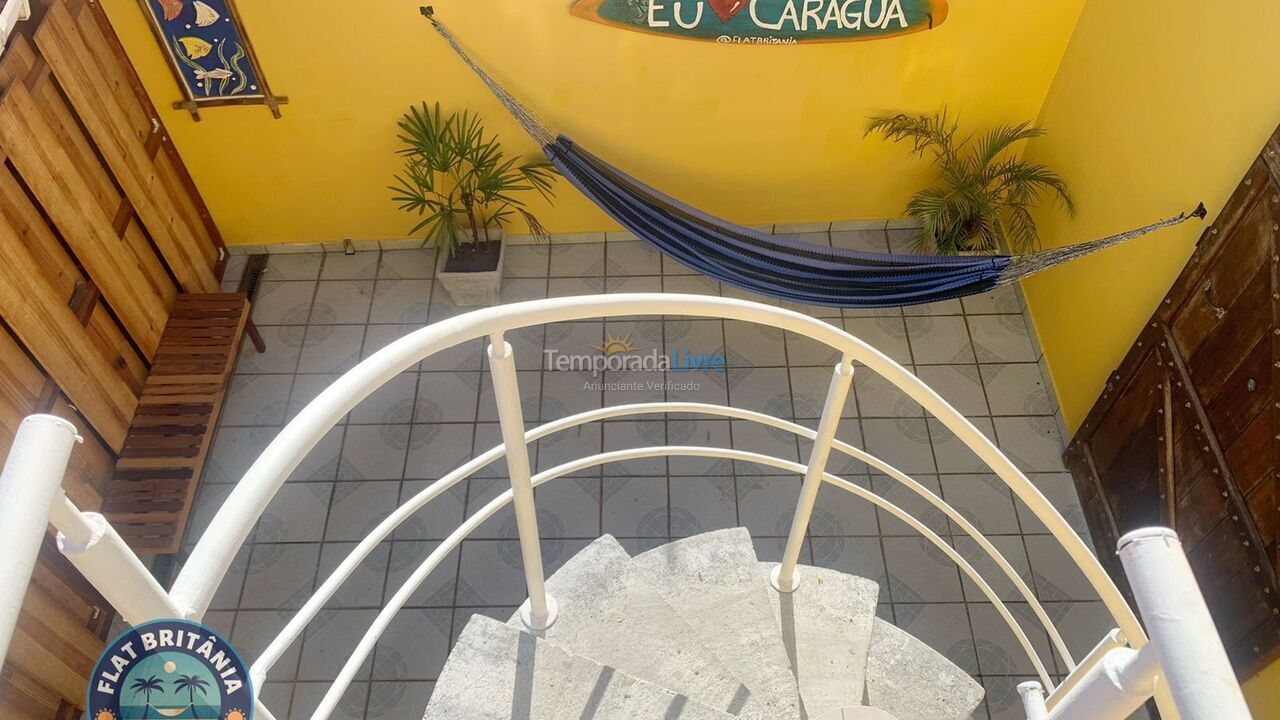 Apartamento para alquiler de vacaciones em Caraguatatuba (Praia das Palmeiras)