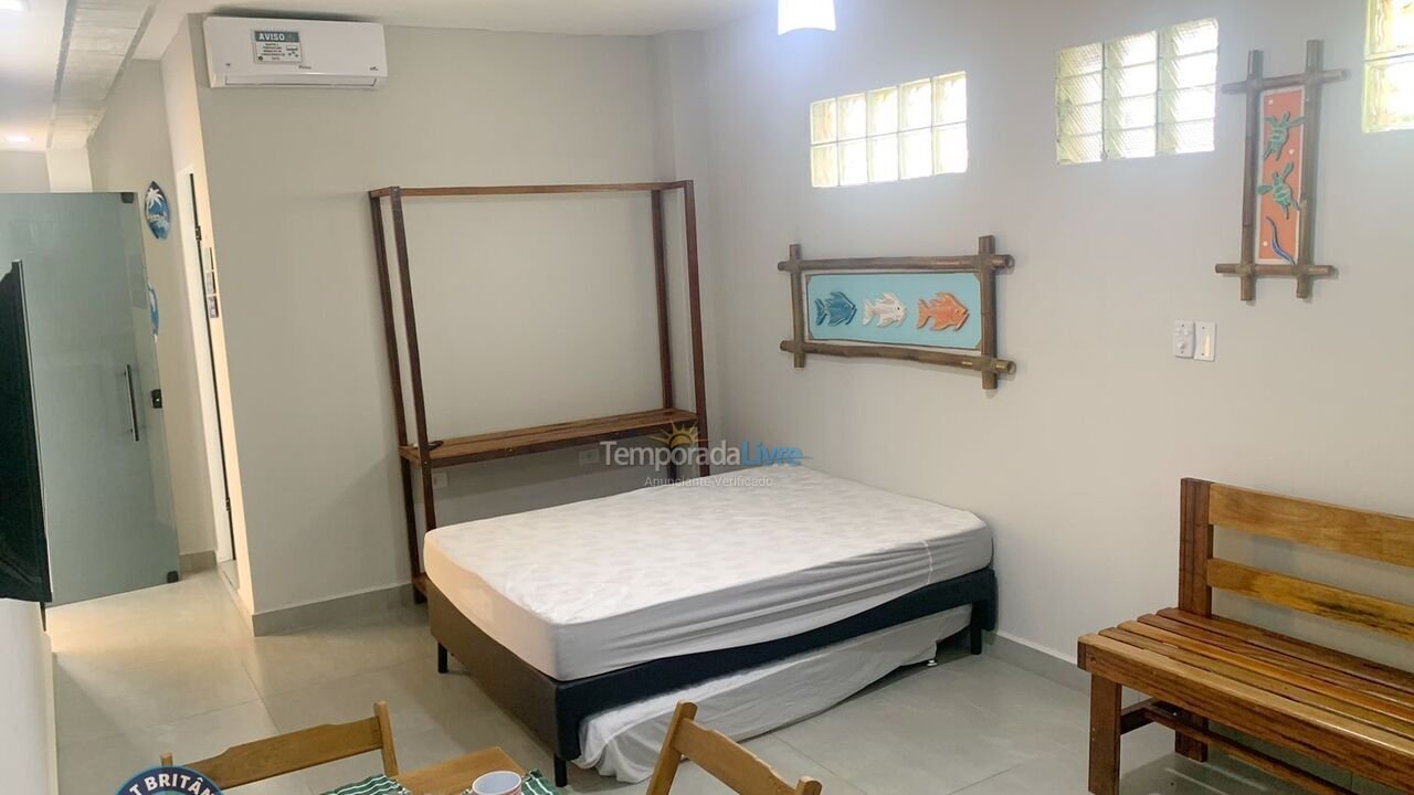 Apartment for vacation rental in Caraguatatuba (Praia das Palmeiras)