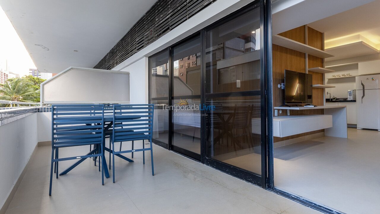Apartamento para alquiler de vacaciones em João Pessoa (Pb Praia de Tambaú)