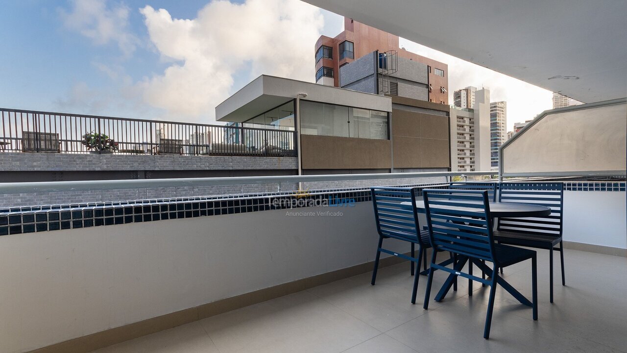 Apartamento para alquiler de vacaciones em João Pessoa (Pb Praia de Tambaú)