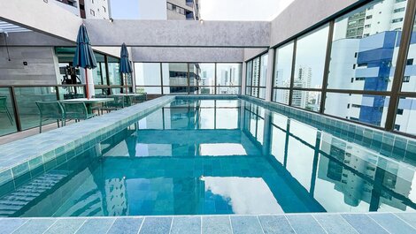 Rooftop 470 Flats em Boa Viagem por Carpediem