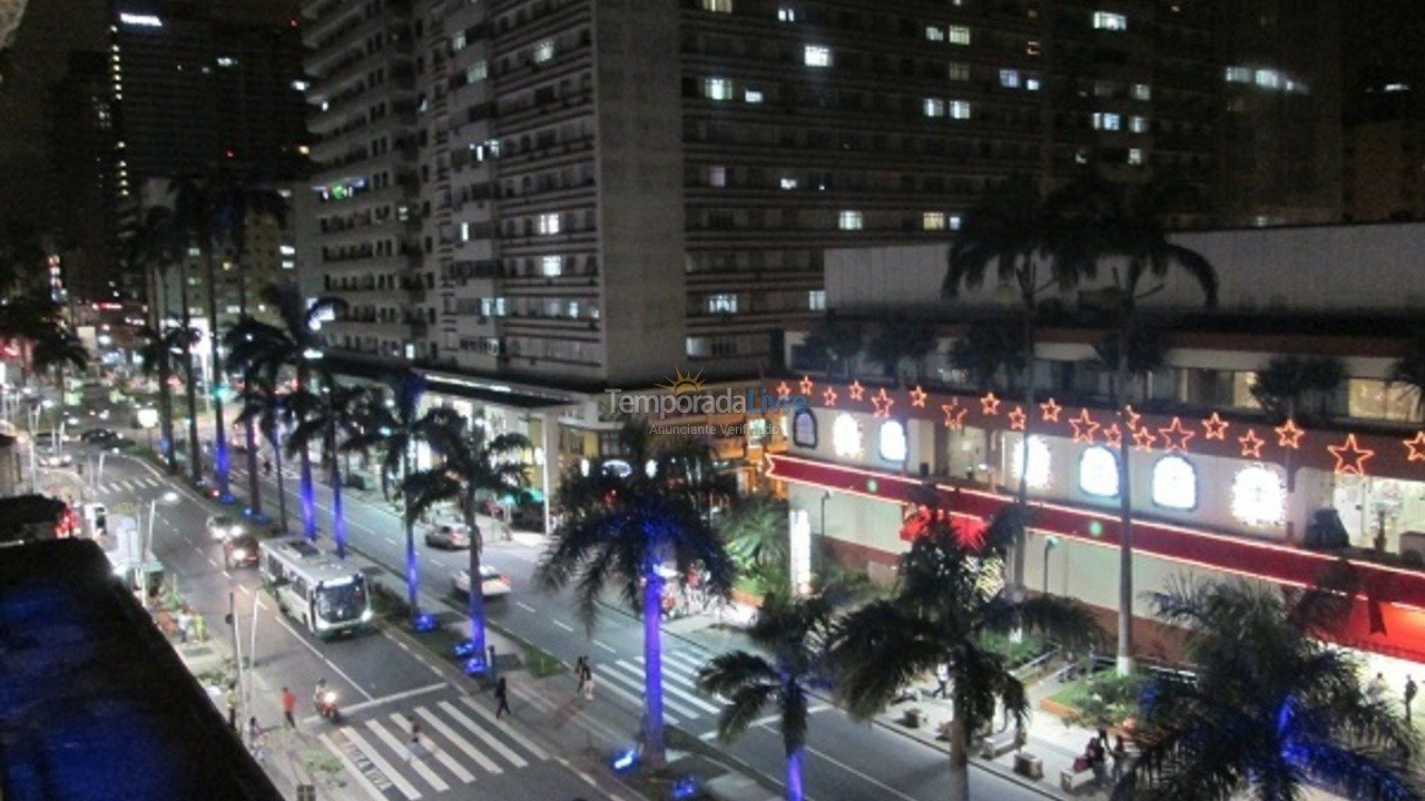 Apartamento para aluguel de temporada em Santos (Gonzaga)