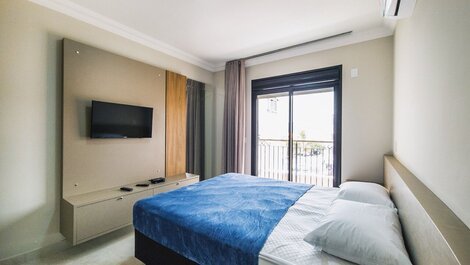 Apartamento 2 habitaciones a 80 metros del mar en Praia de Canto Grande...