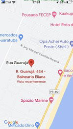 Localização pelo google mapas 