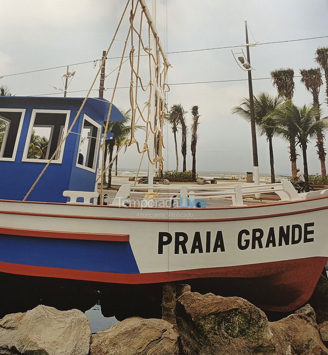 Apartamento para aluguel de temporada em Praia Grande (Maracanã)