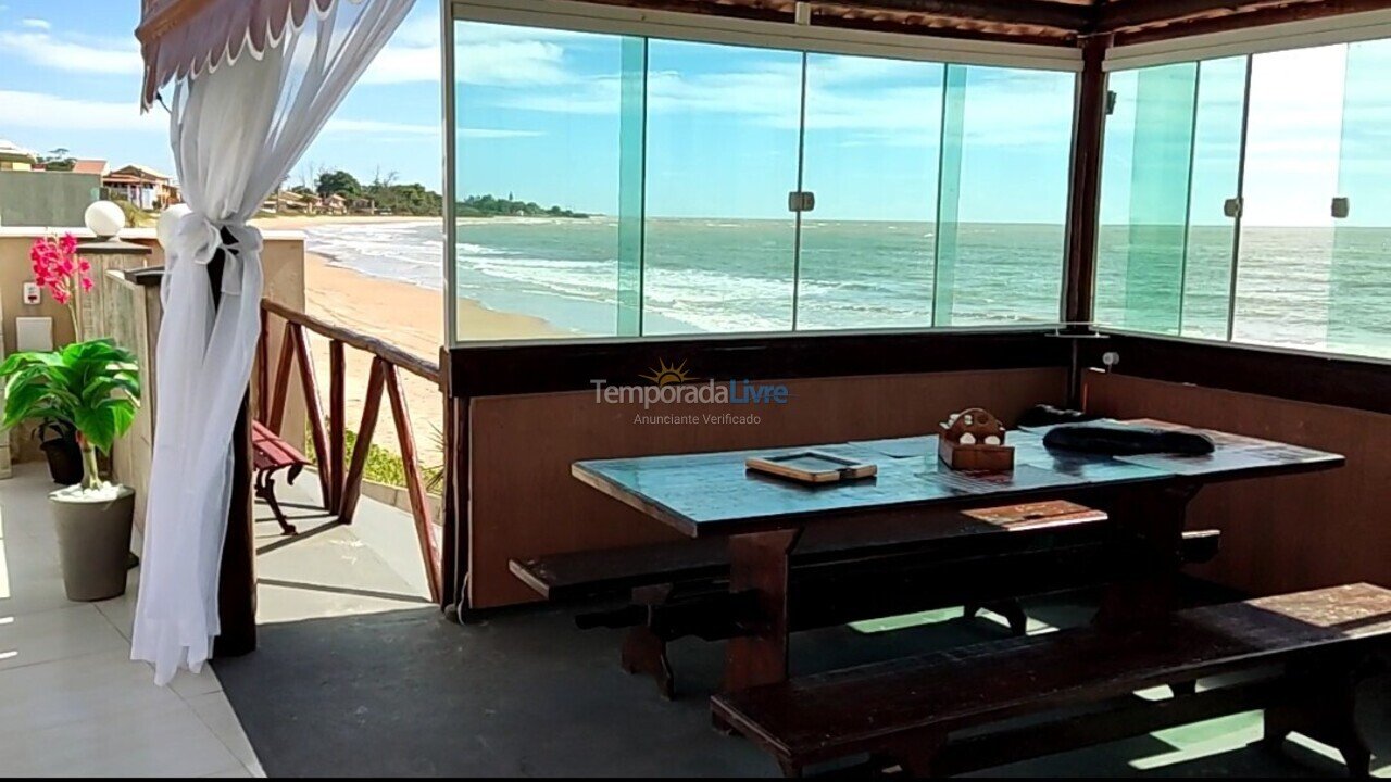 Casa para alquiler de vacaciones em São Francisco de Itabapoana (Praia de Manguinhos)