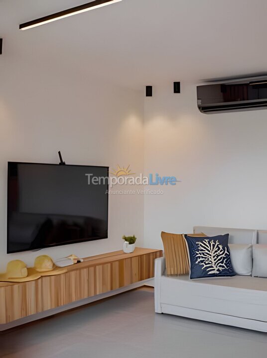 Apartamento para alquiler de vacaciones em Porto de Pedras (Tatuamunha)