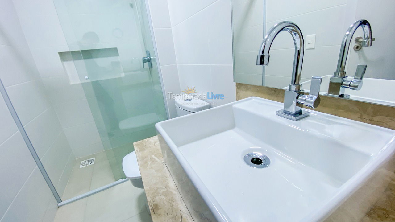 Apartamento para alquiler de vacaciones em Governador Celso Ramos (Praia de Palmas)