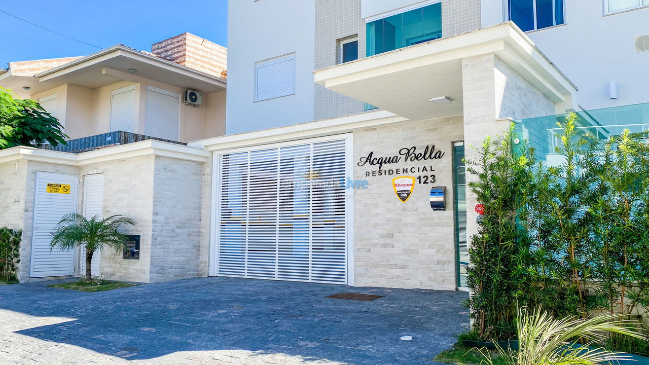 Apartamento para alquiler de vacaciones em Governador Celso Ramos (Praia de Palmas)