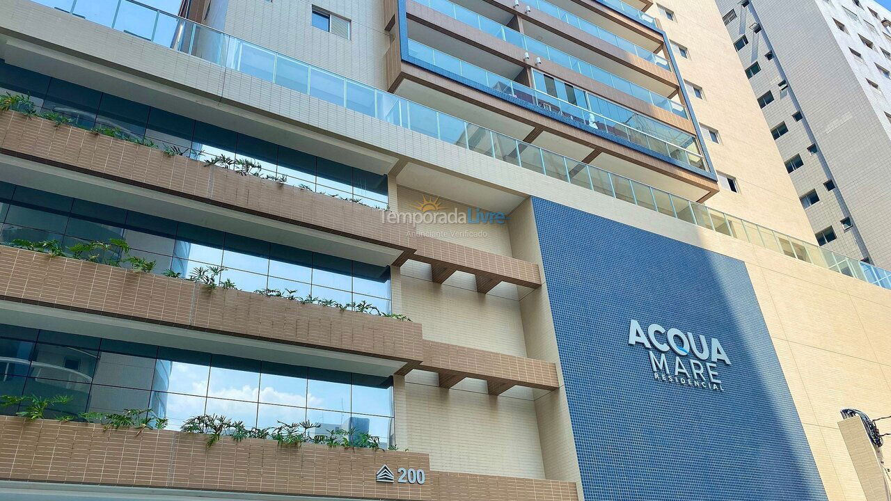 Apartment for vacation rental in Praia Grande (Aviação)