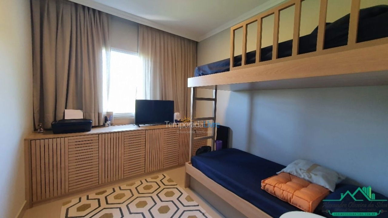 Apartment for vacation rental in Ubatuba (Praia das Toninhas)