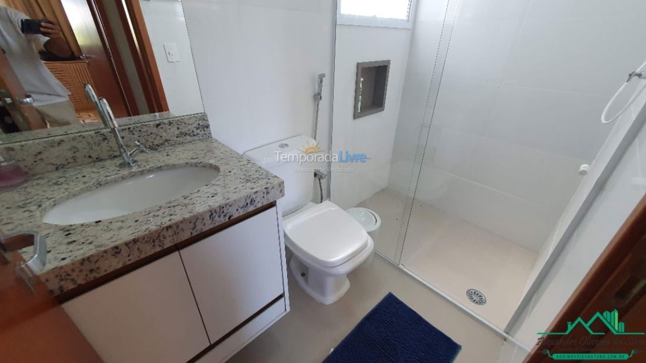 Apartment for vacation rental in Ubatuba (Praia das Toninhas)