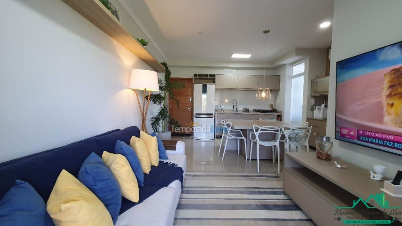 Apartment for vacation rental in Ubatuba (Praia das Toninhas)