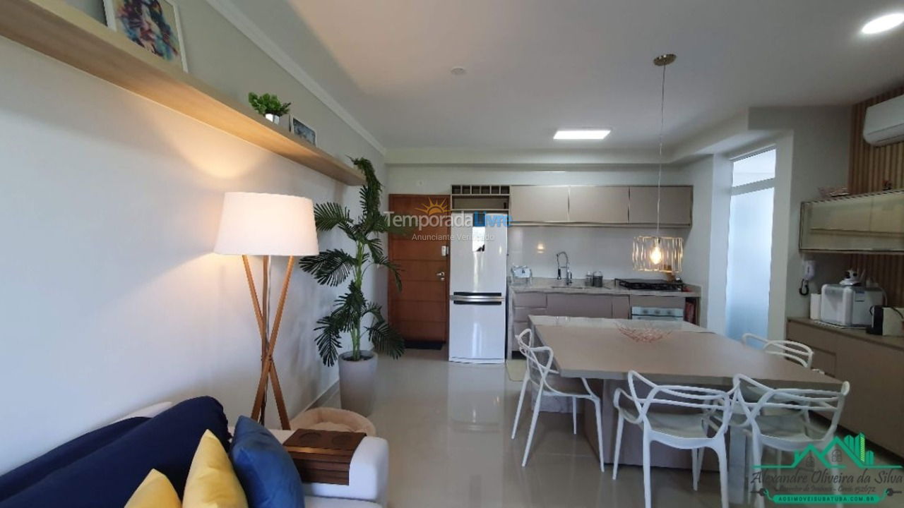 Apartment for vacation rental in Ubatuba (Praia das Toninhas)