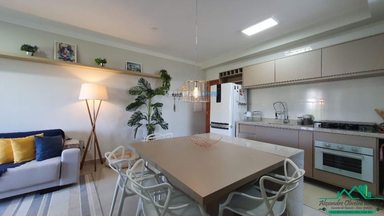 Apartment for vacation rental in Ubatuba (Praia das Toninhas)