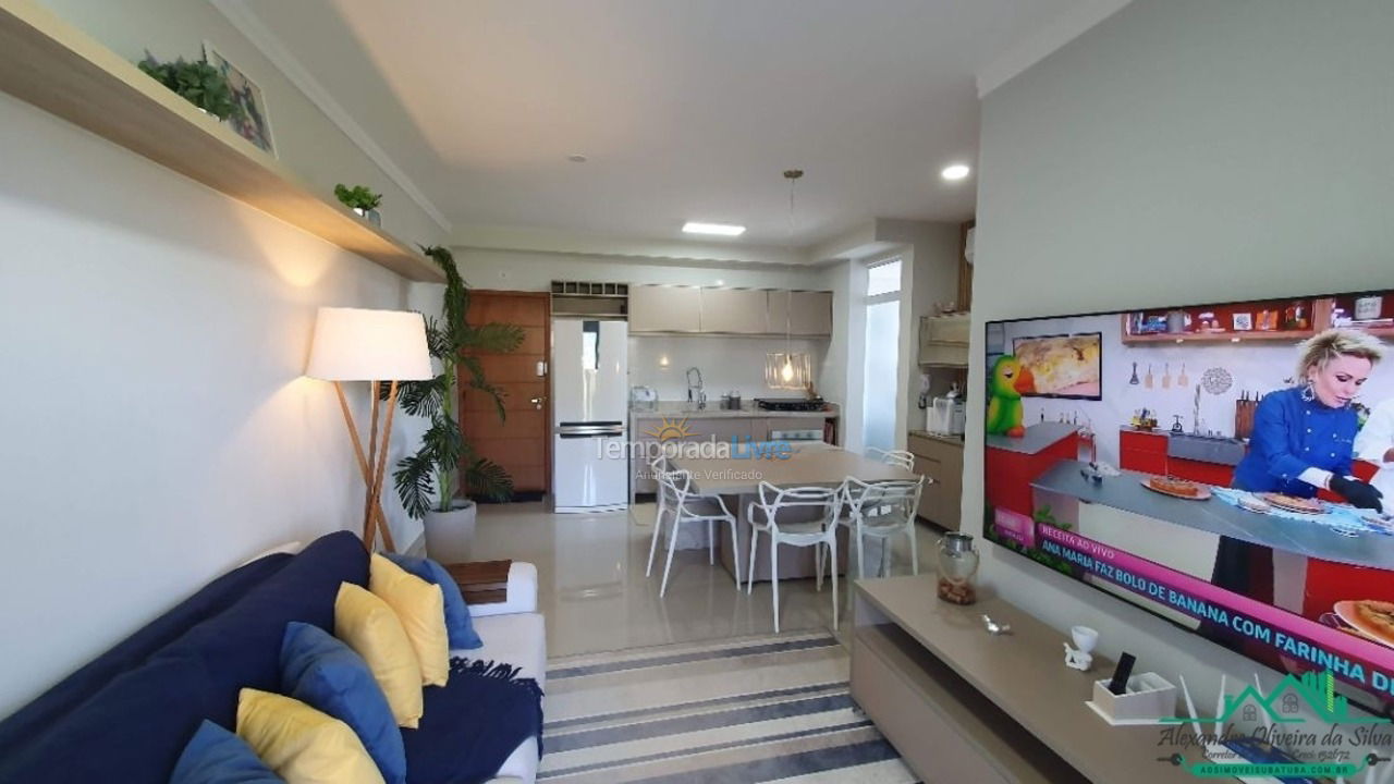 Apartment for vacation rental in Ubatuba (Praia das Toninhas)