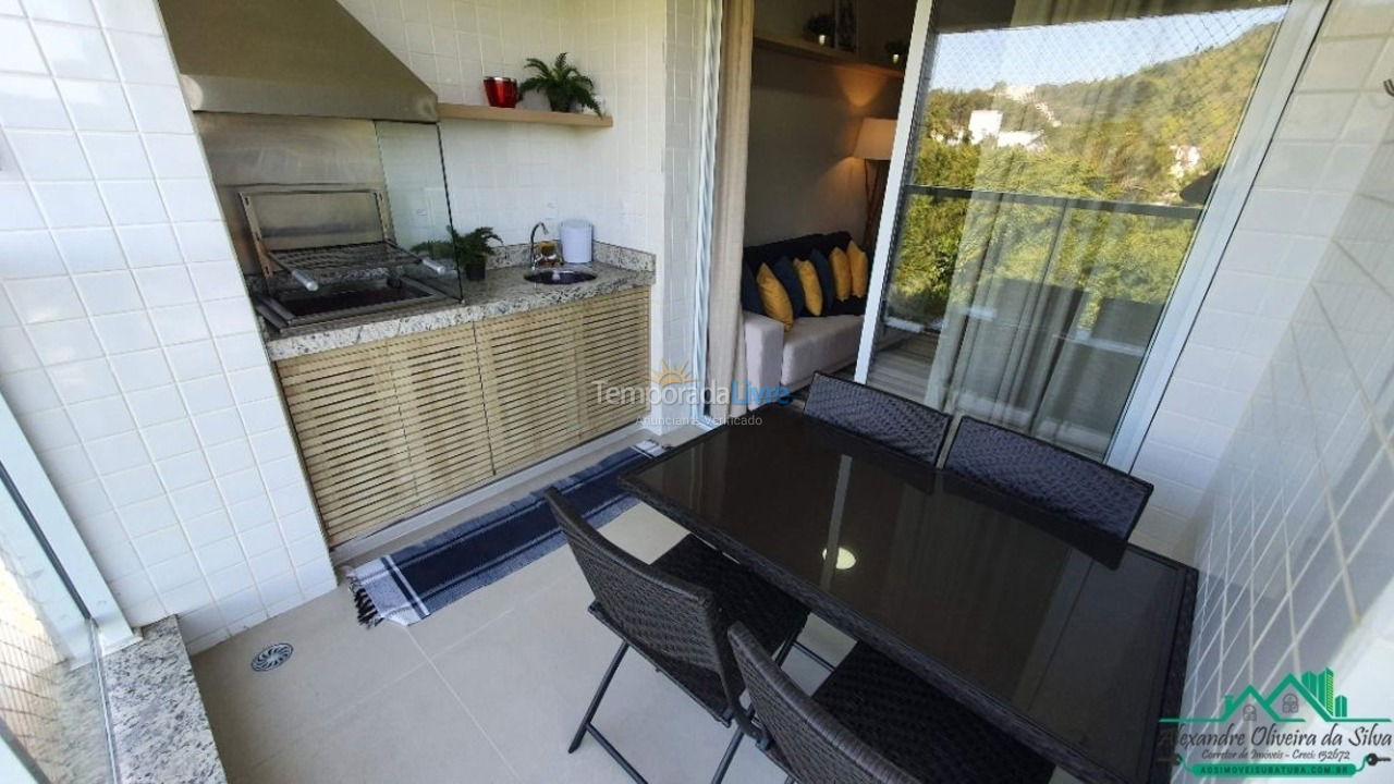 Apartment for vacation rental in Ubatuba (Praia das Toninhas)