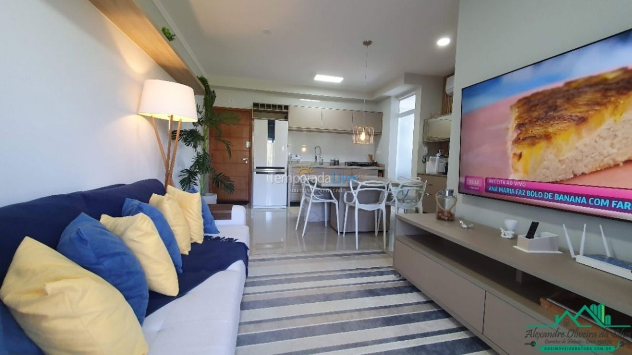 Apartment for vacation rental in Ubatuba (Praia das Toninhas)