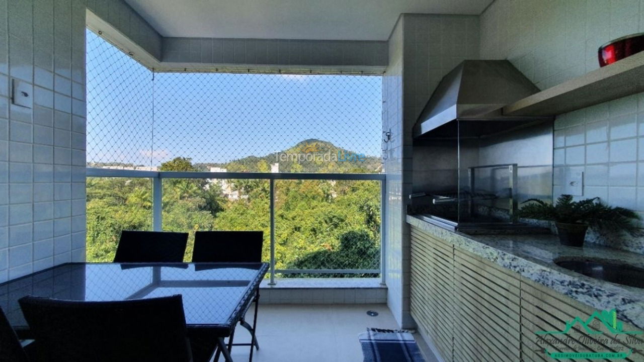 Apartment for vacation rental in Ubatuba (Praia das Toninhas)