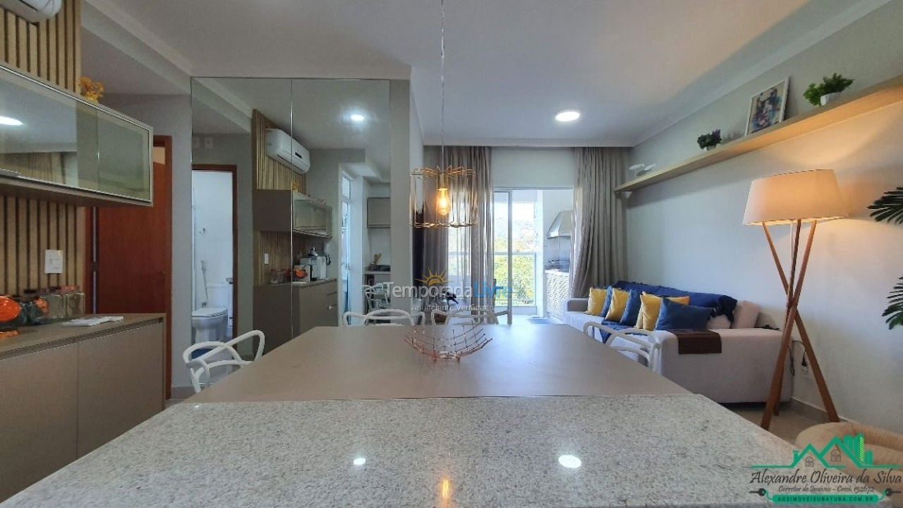 Apartment for vacation rental in Ubatuba (Praia das Toninhas)