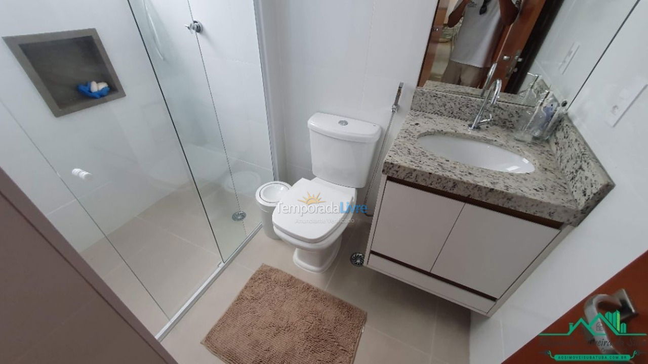 Apartment for vacation rental in Ubatuba (Praia das Toninhas)