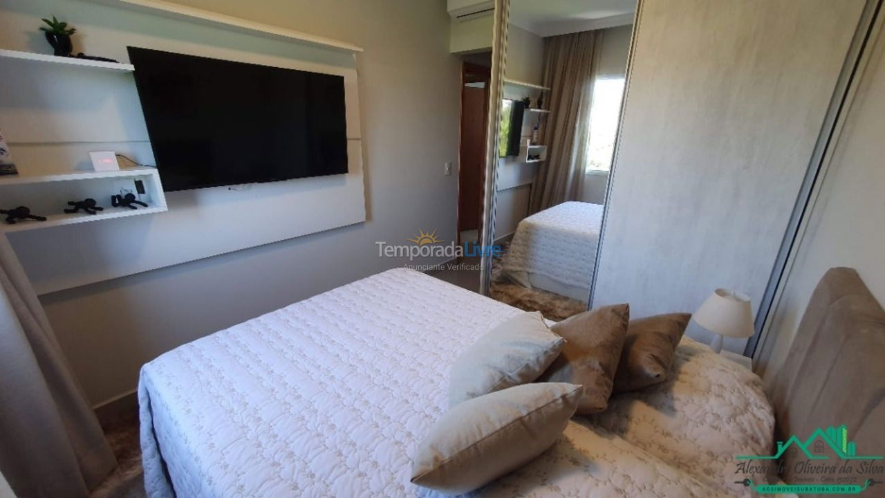 Apartment for vacation rental in Ubatuba (Praia das Toninhas)